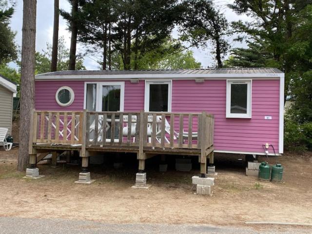 Mobil Home La Licorne Camping Nous Dormant サン・ジャン·ド・モン エクステリア 写真