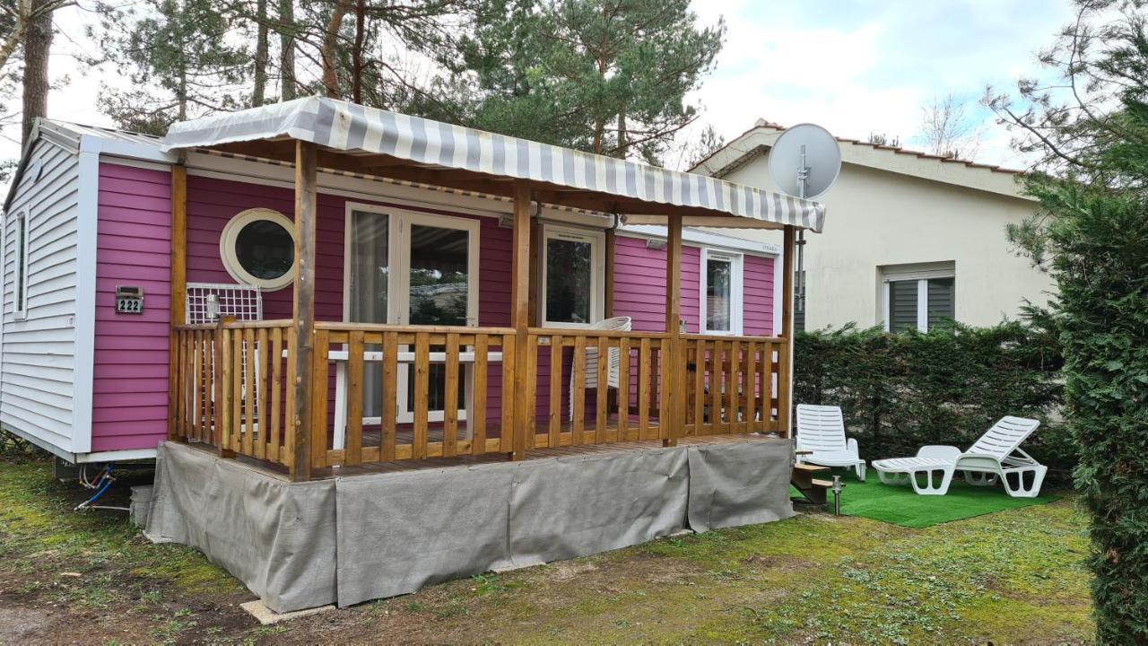 Mobil Home La Licorne Camping Nous Dormant サン・ジャン·ド・モン エクステリア 写真